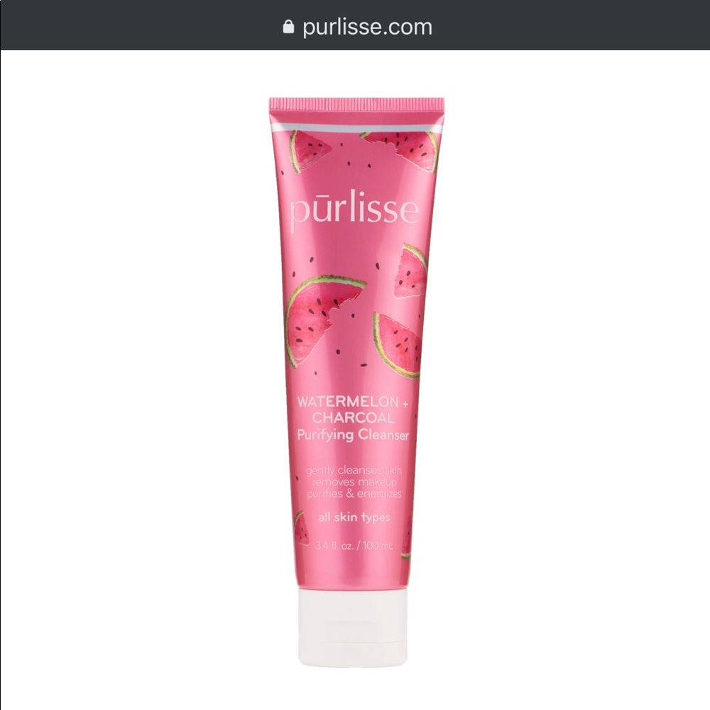 Purlisse WATERMELON + CHARCOAL PURIFYING CLEANSER